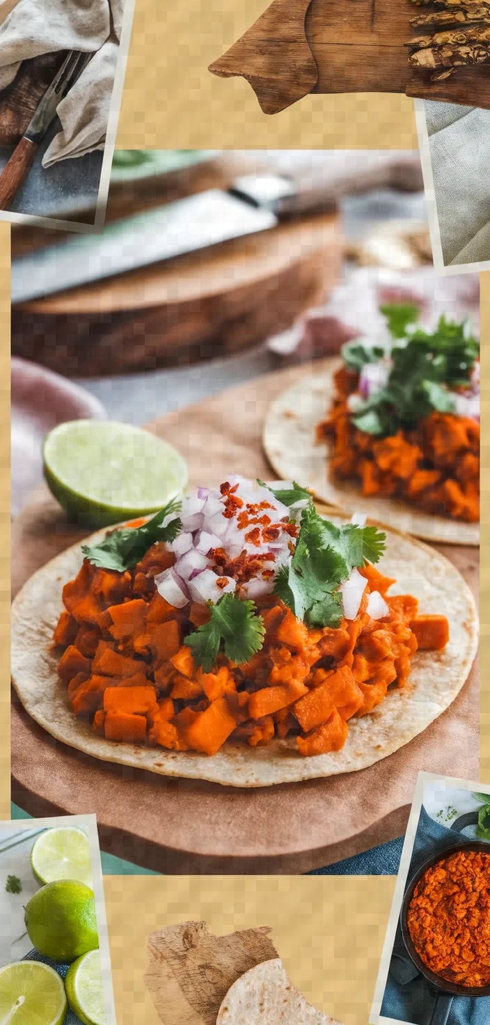 A photo of Sweet Potato Vegan Tacos Recipe
