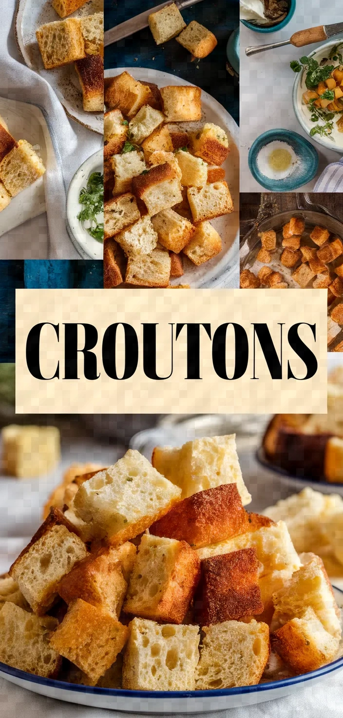 A photo of Croutons Recipe