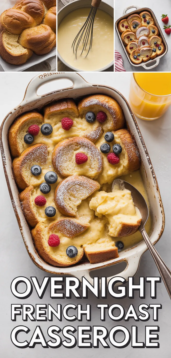 A photo of Overnight French Toast Casserole Recipe