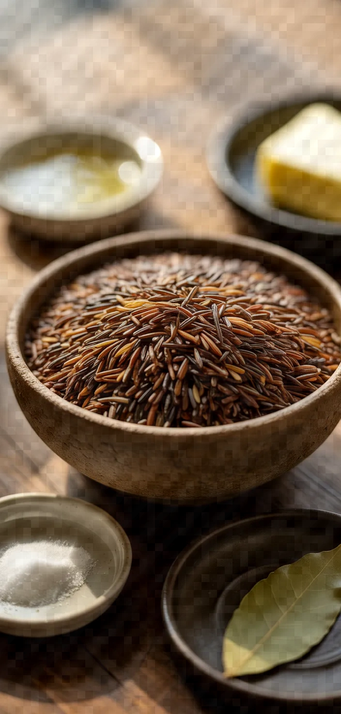 Ingredients photo for How To Cook Wild Rice Recipe