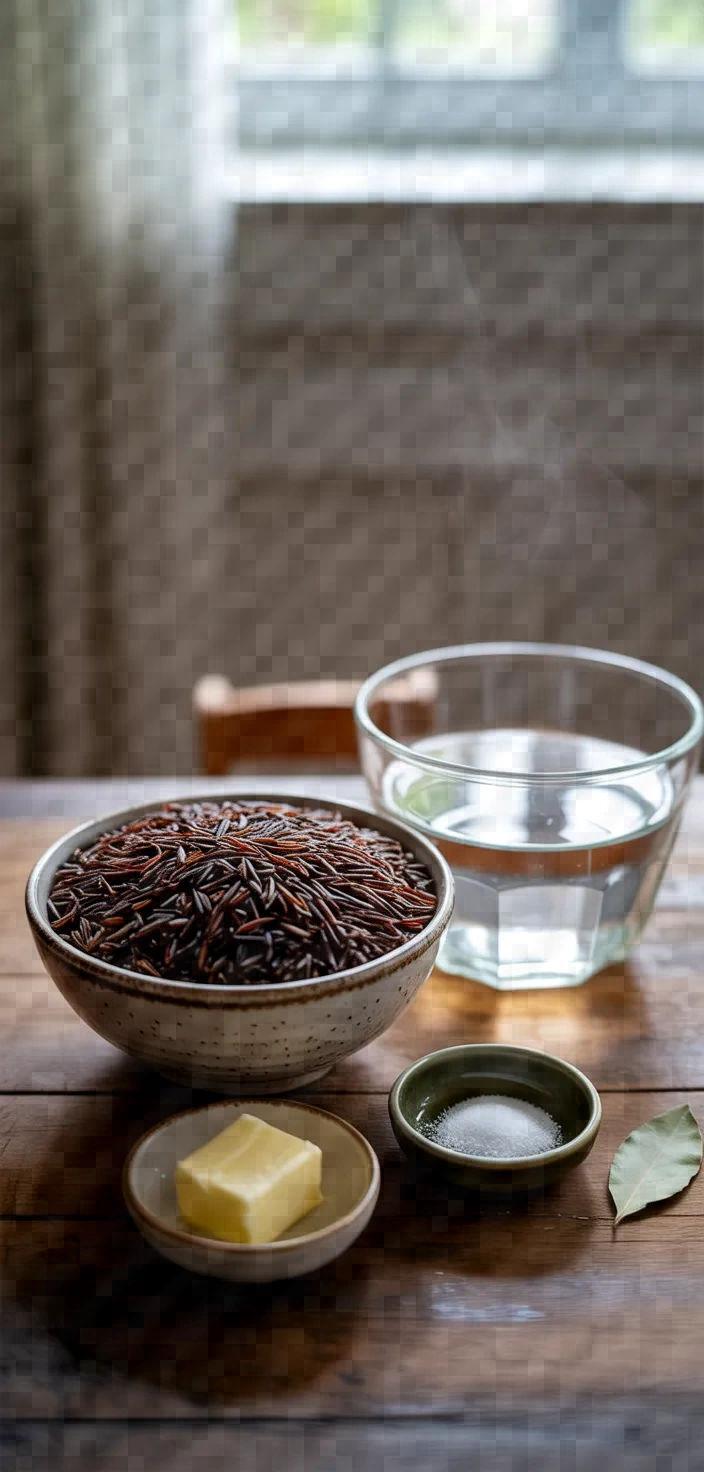 Ingredients photo for Instant Pot Wild Rice Recipe