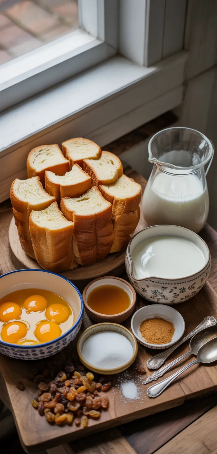 Ingredients photo for Overnight French Toast Casserole Recipe