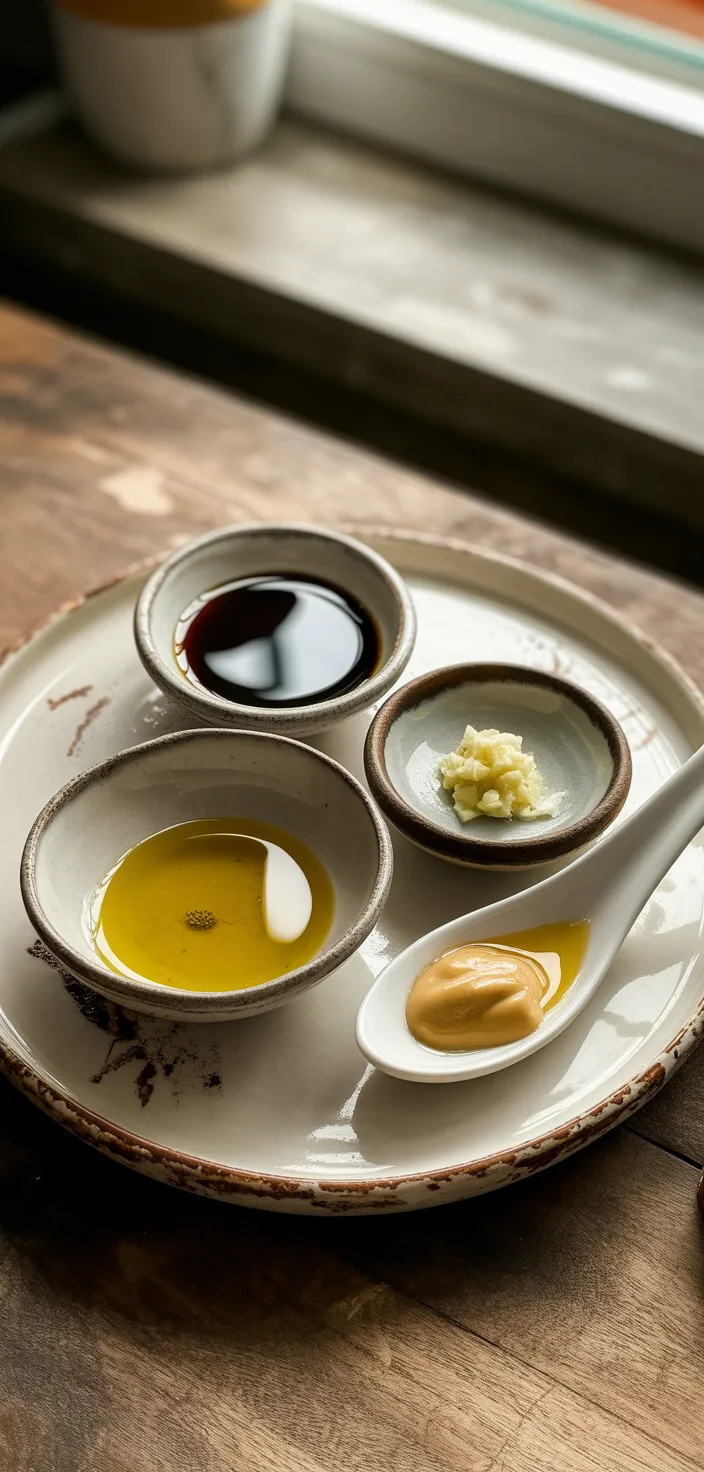 Ingredients photo for The Best Easy Balsamic Vinaigrette Recipe