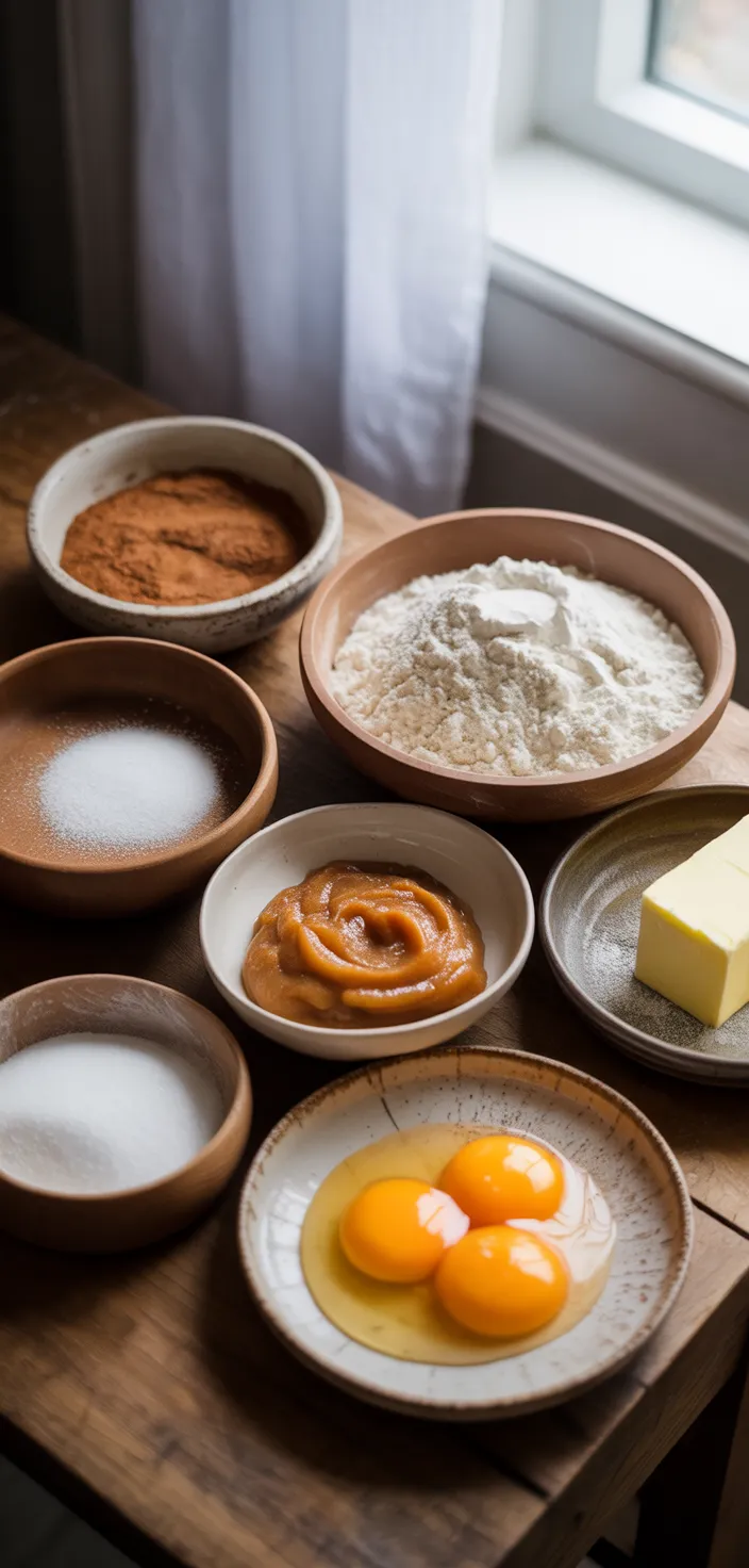 Ingredients photo for Apple Butter Cookie Recipe