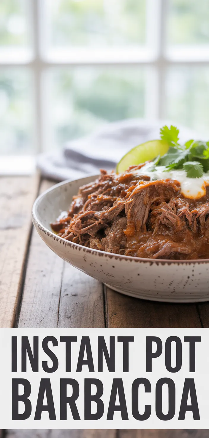 A photo of Ultimate Instant Pot Beef Barbacoa (the Best!) Recipe