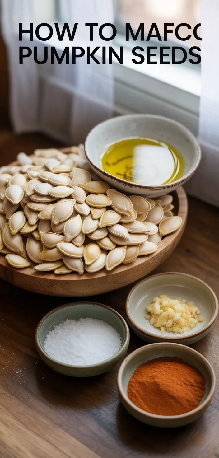 Ingredients photo for How To Make Perfect Pumpkin Seeds Recipe