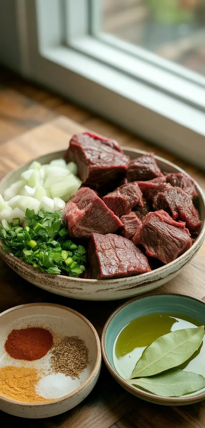 Ingredients photo for Ultimate Instant Pot Beef Barbacoa (the Best!) Recipe