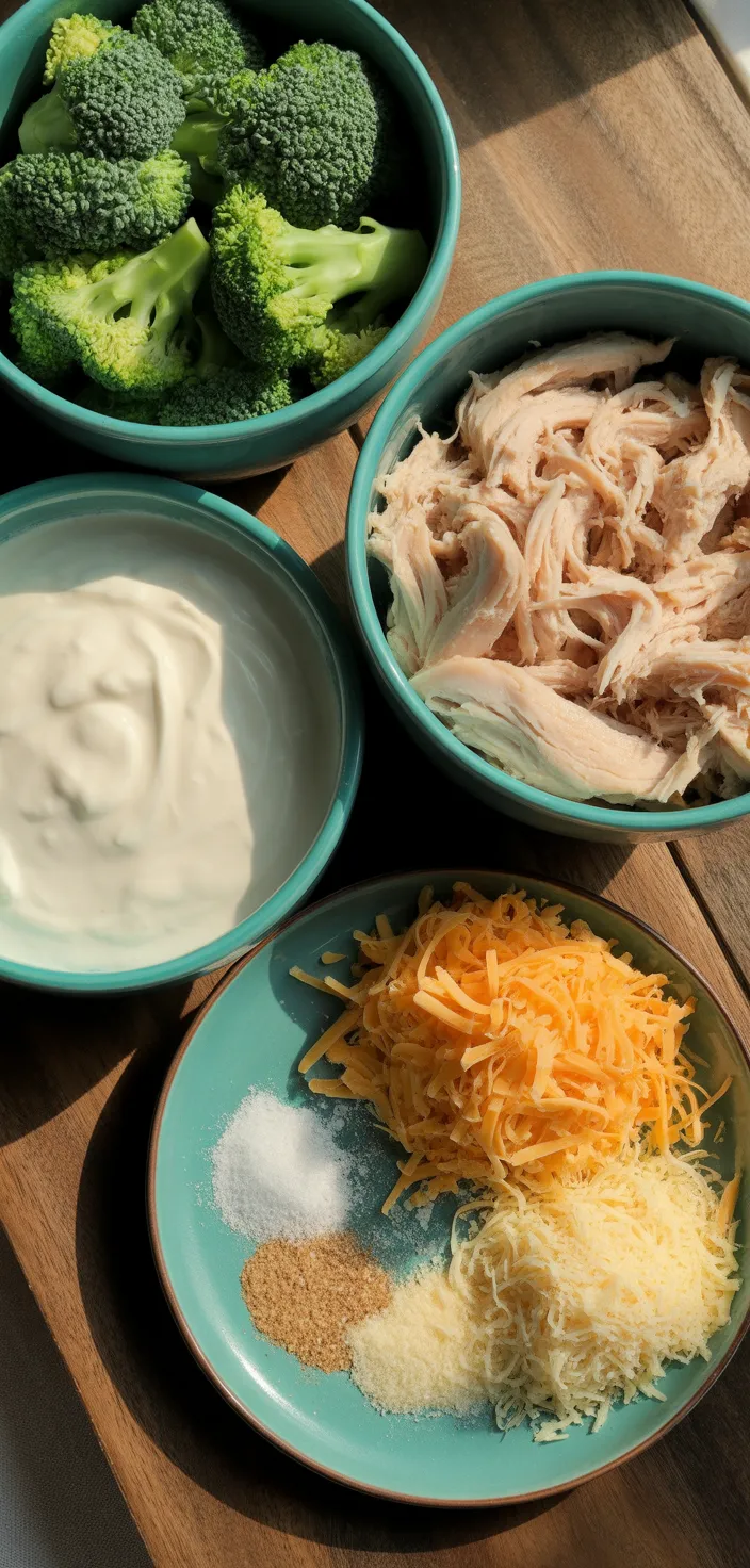 Ingredients photo for Chicken Broccoli Casserole Recipe
