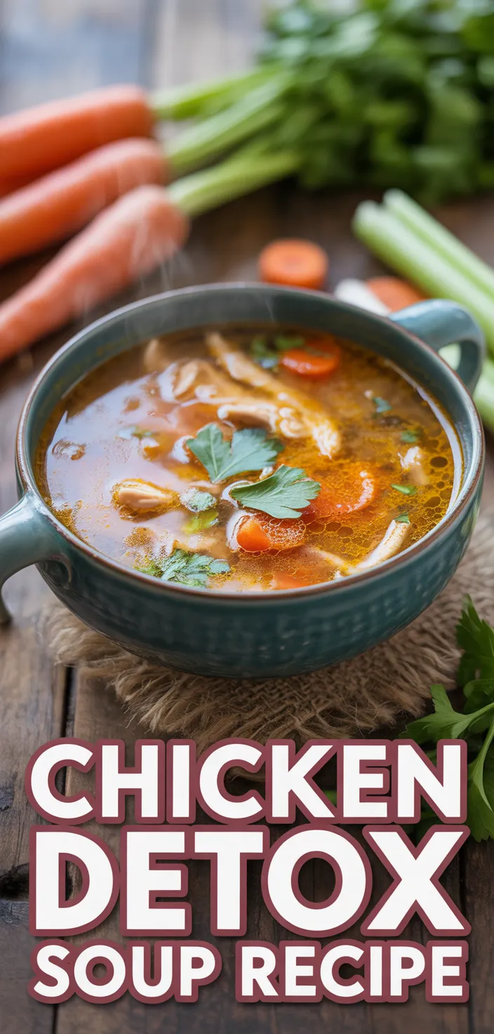 Chicken Detox Soup Recipe