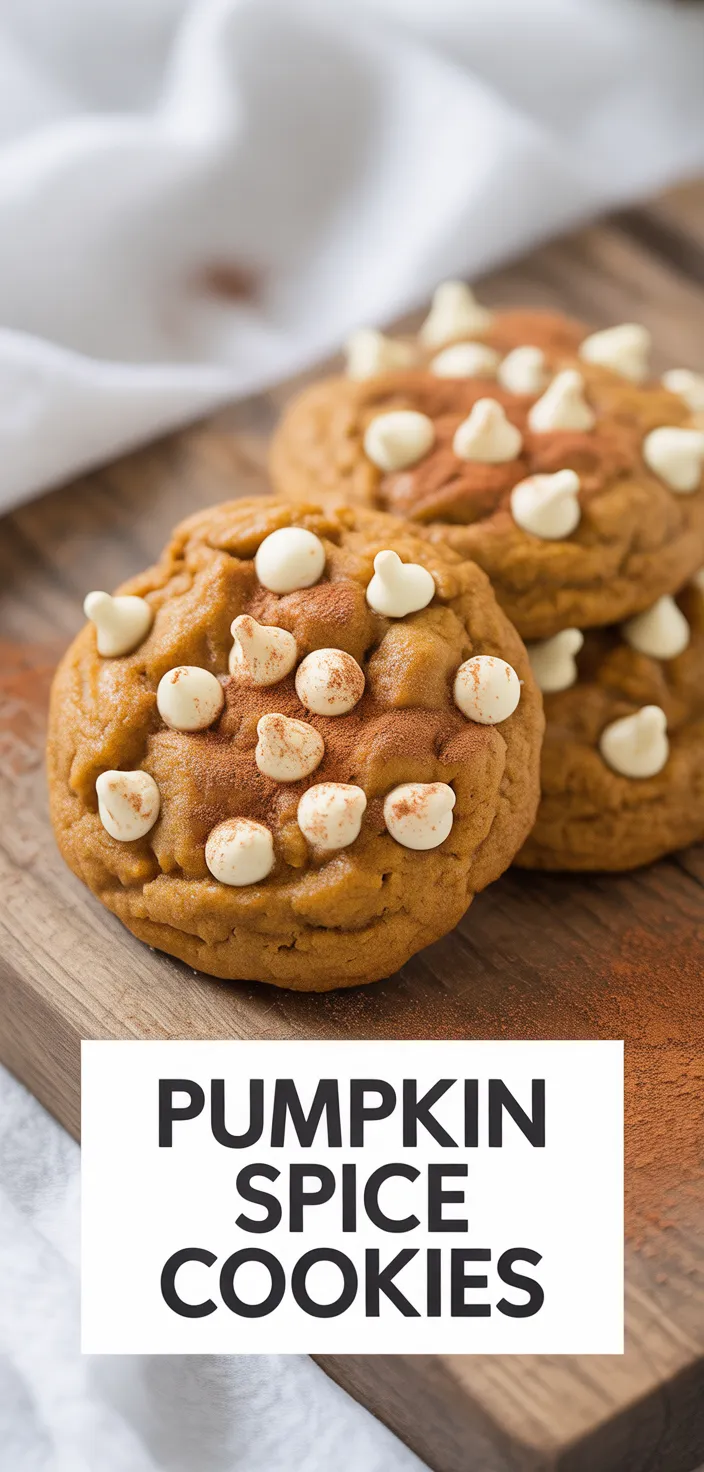 A photo of Pumpkin Spice Cookies Recipe
