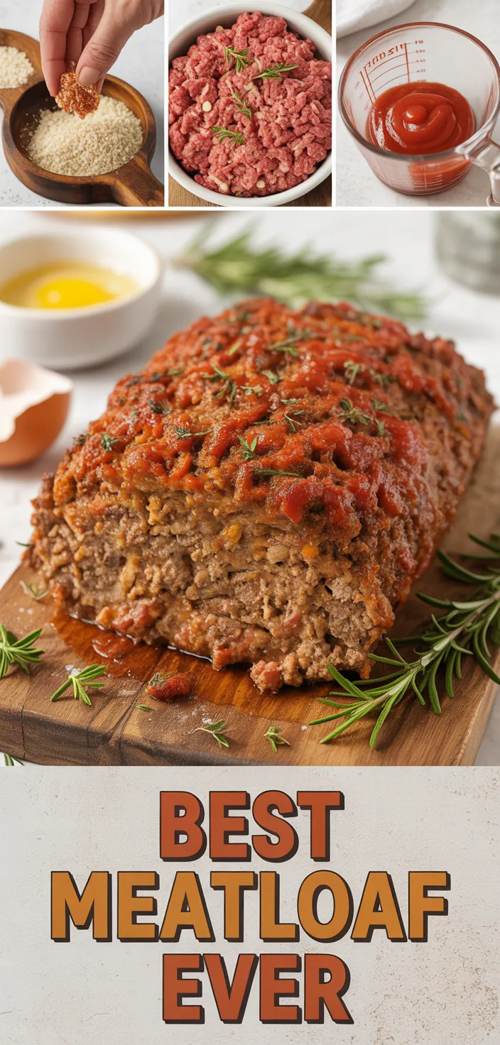 A photo of The BEST Meatloaf Recipe We've Ever Had!
