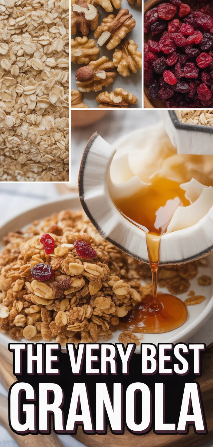 A photo of The Very Best Granola Recipe