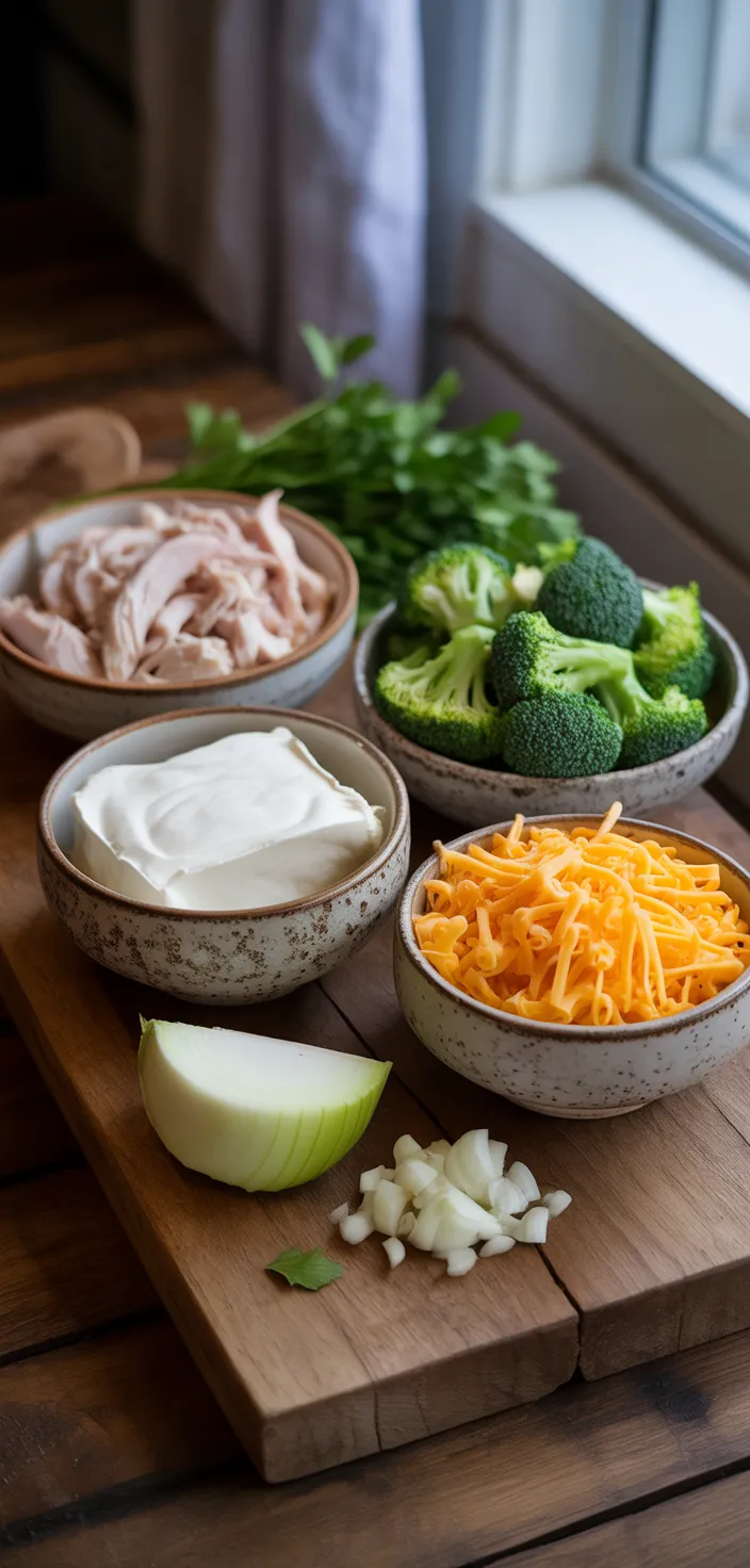 Ingredients photo for Easy Low Carb Chicken Casserole Recipe