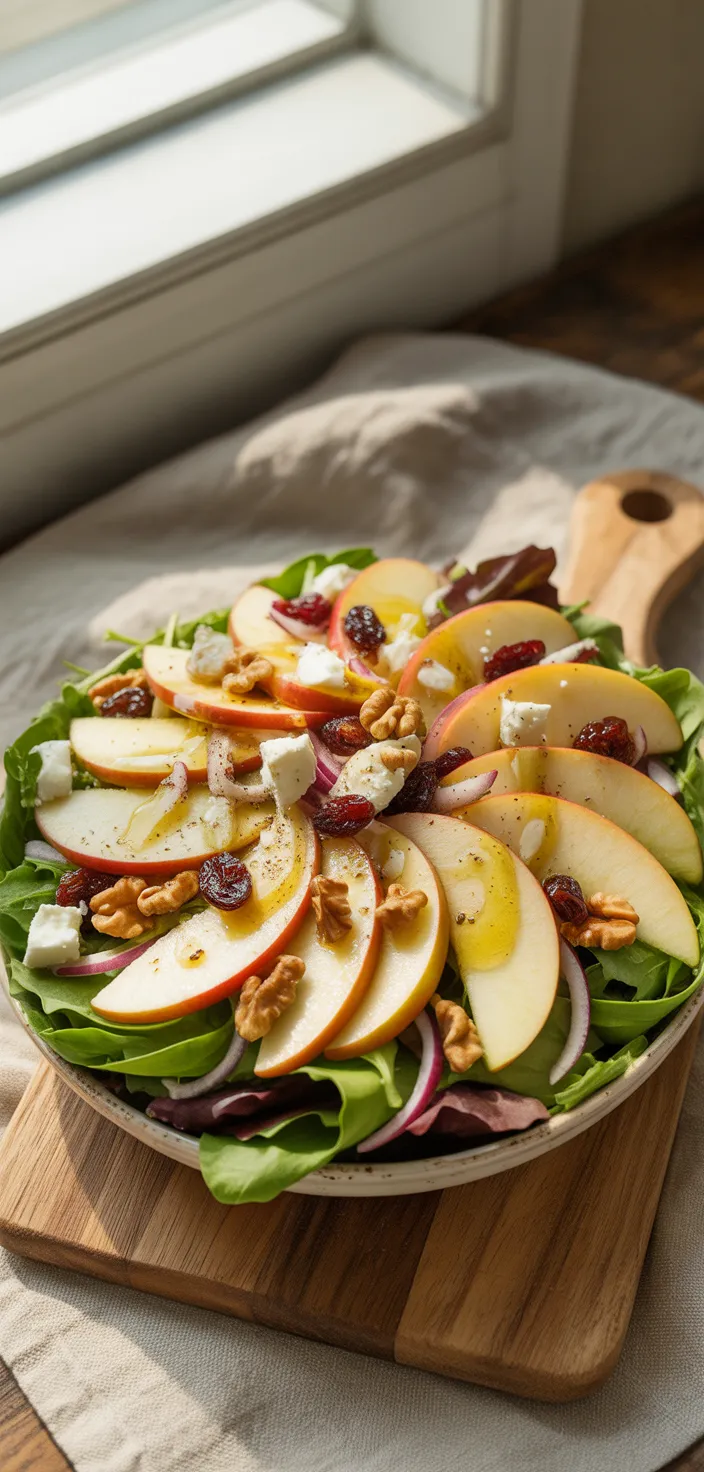 Ingredients photo for Honeycrisp Apple And Feta Salad Recipe