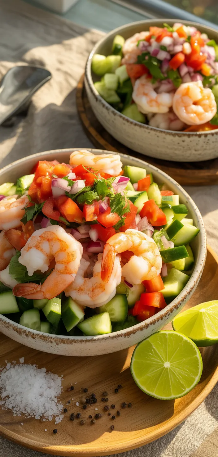 Ingredients photo for Shrimp Ceviche Recipe