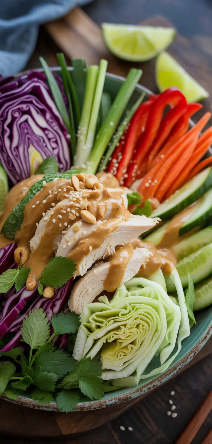 Ingredients photo for Thai Chicken Salad Recipe