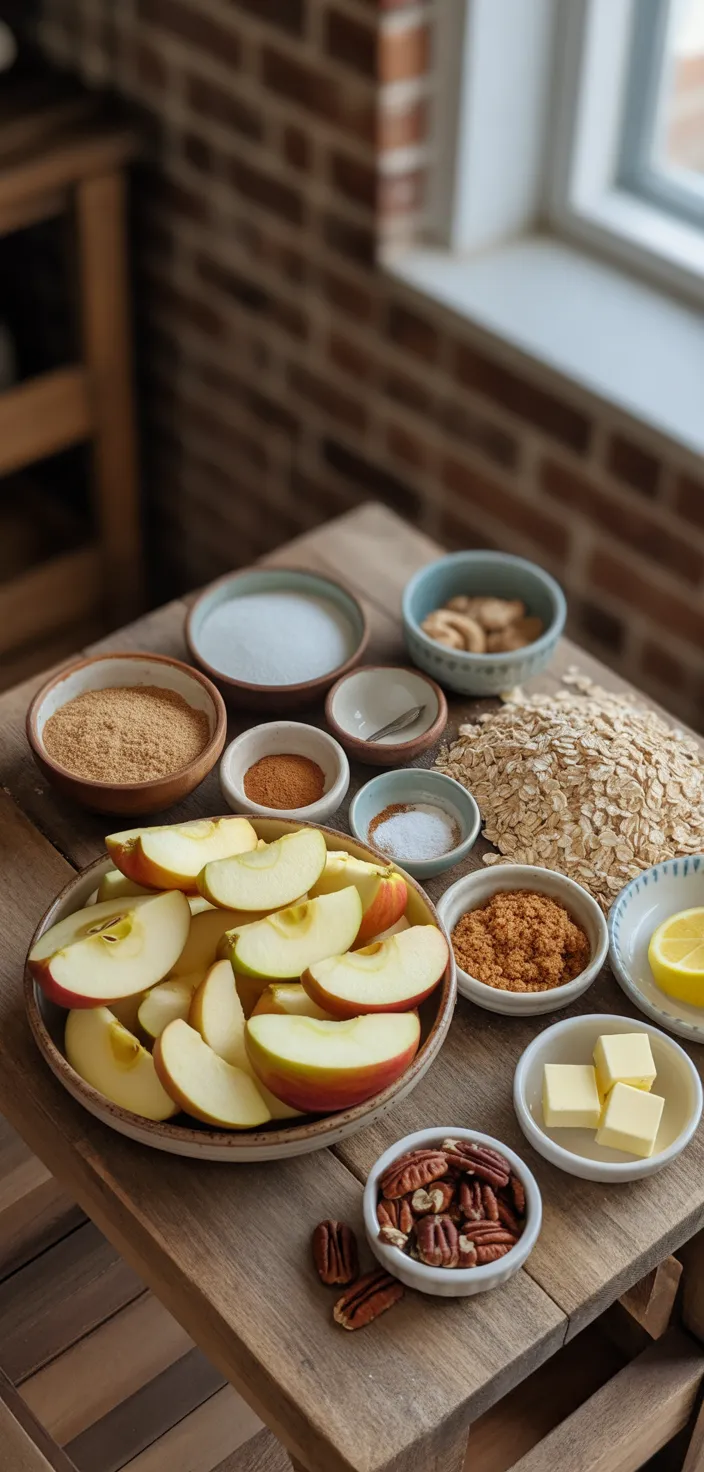 Ingredients photo for Ultimate Apple Crisp Recipe