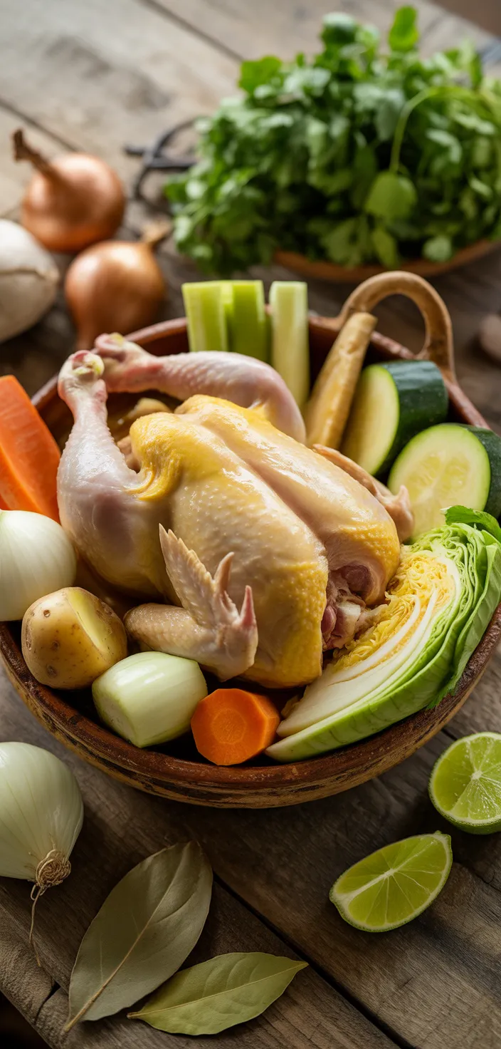 Ingredients photo for Caldo De Pollo Recipe