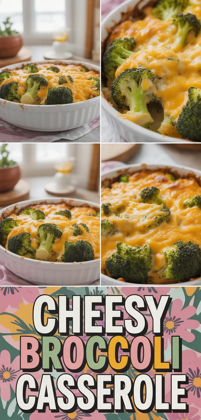 Cheesy Broccoli Casserole Recipe