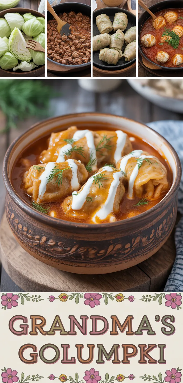 A photo of Grandma's Golumpki Recipe