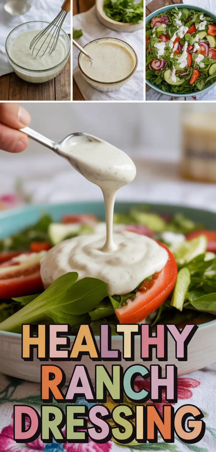 A photo of Healthy Ranch Dressing Recipe