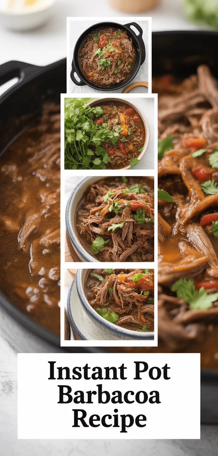 A photo of Instant Pot Barbacoa Recipe