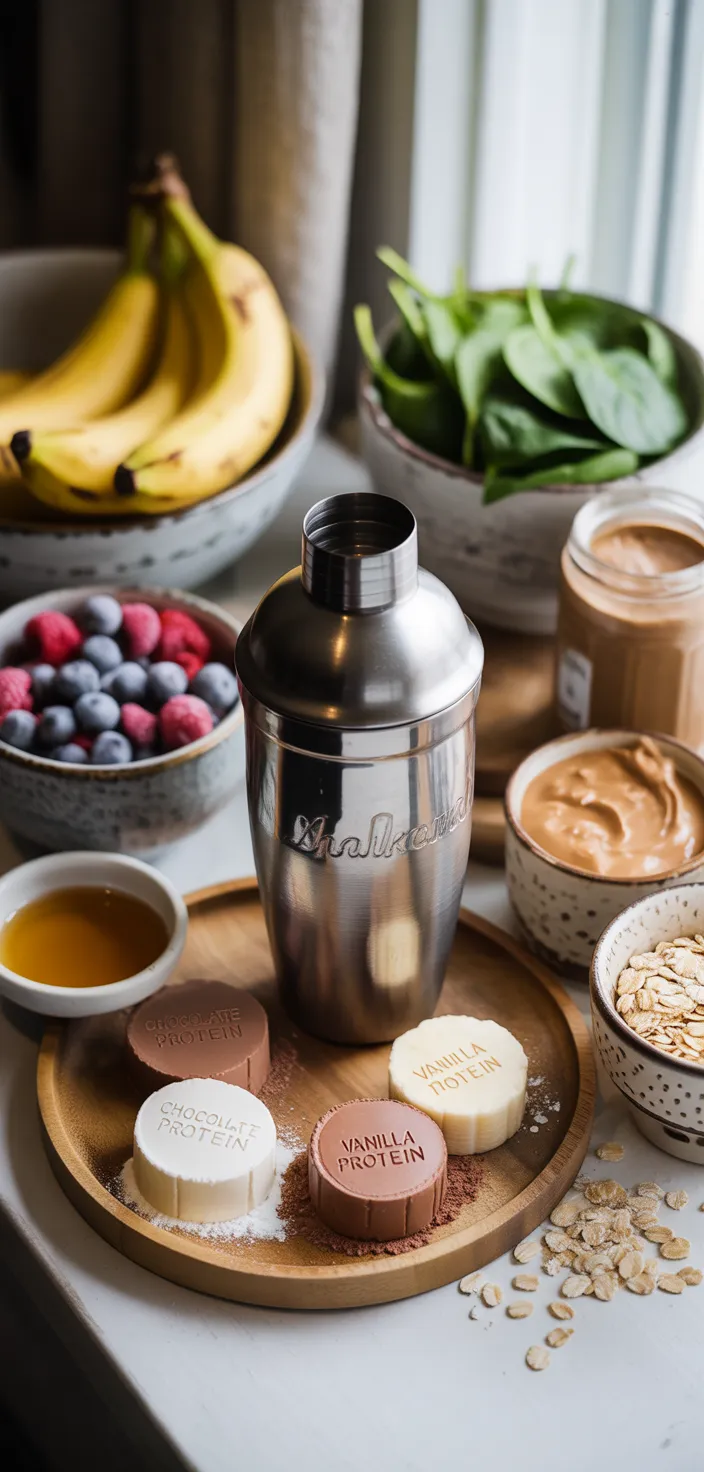 Ingredients photo for How To Make A Protein Shake Recipe