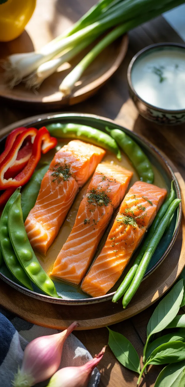 Ingredients photo for Salmon Coconut Curry (Thai Inspired) Recipe