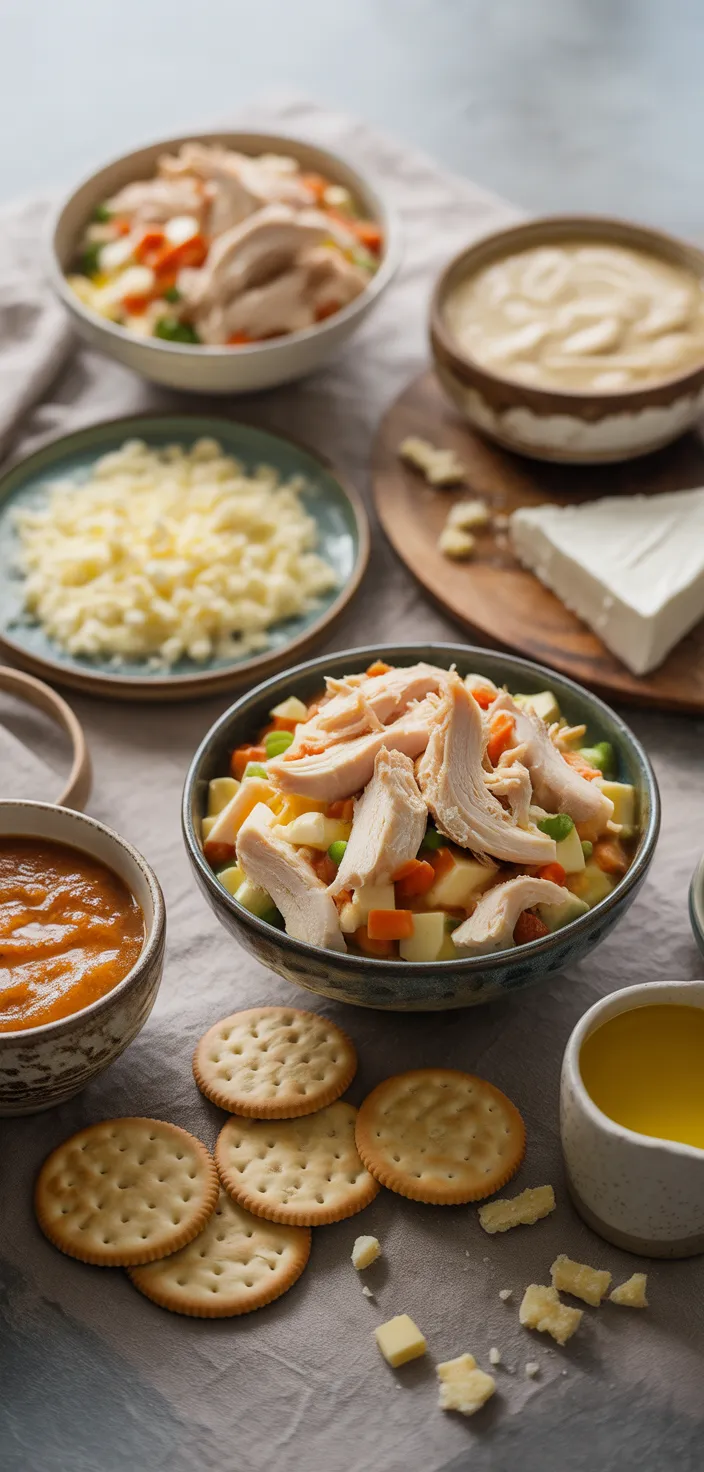 Ingredients photo for Ultimate Comfort Food: Chicken Casserole Recipe