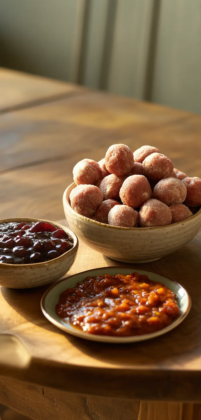 Ingredients photo for BBQ Meatballs Crockpot Recipe