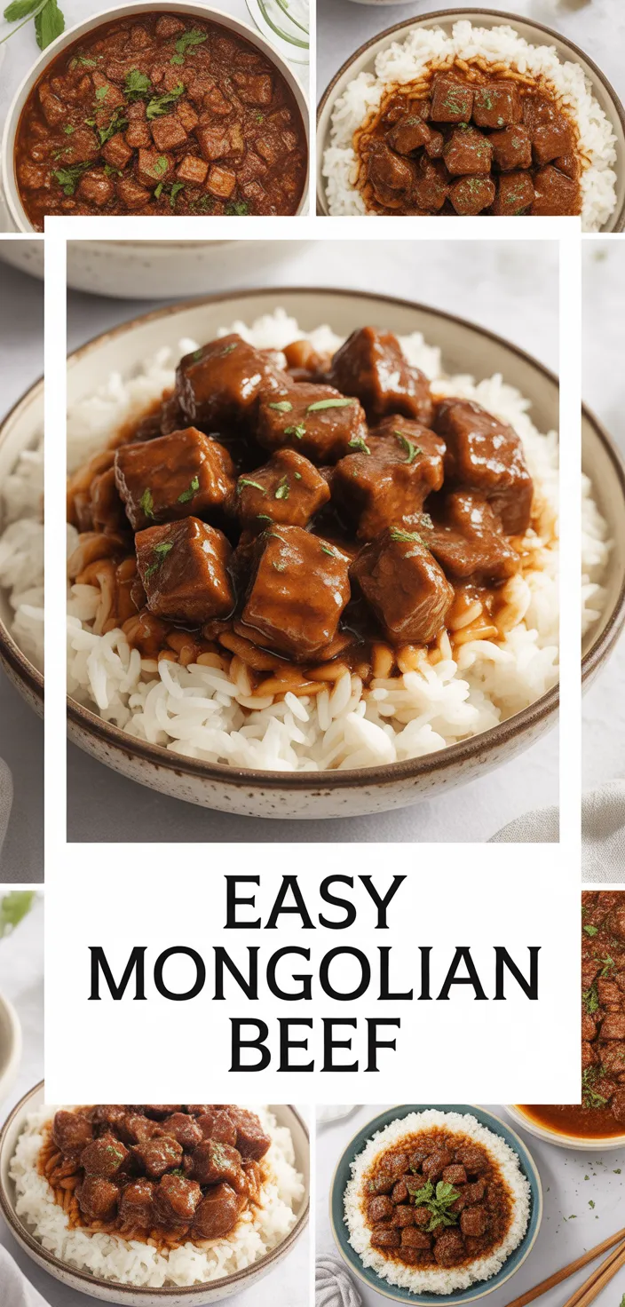 A photo of Easy Mongolian Beef Recipe