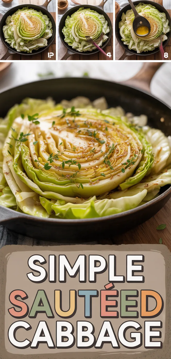 A photo of Simple Sautéed Cabbage Recipe