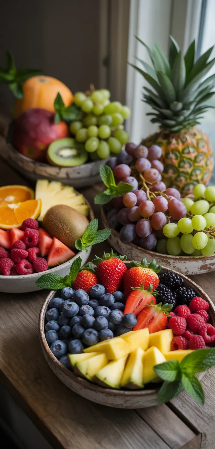 Ingredients photo for Fruit Salad Recipe {with Honey Lime Dressing}