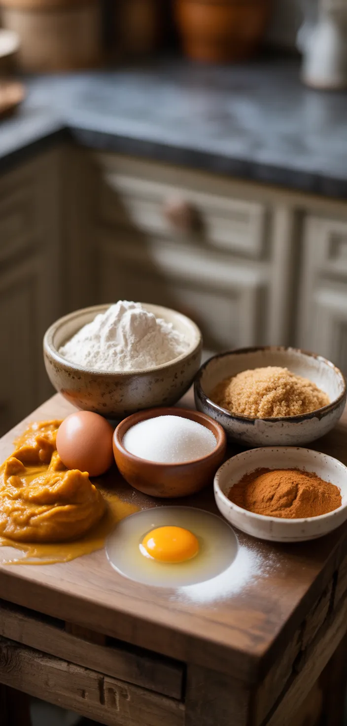 Ingredients photo for Pumpkin Bread Recipe