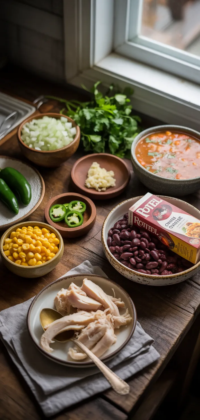 Ingredients photo for White Chicken Chili Recipe