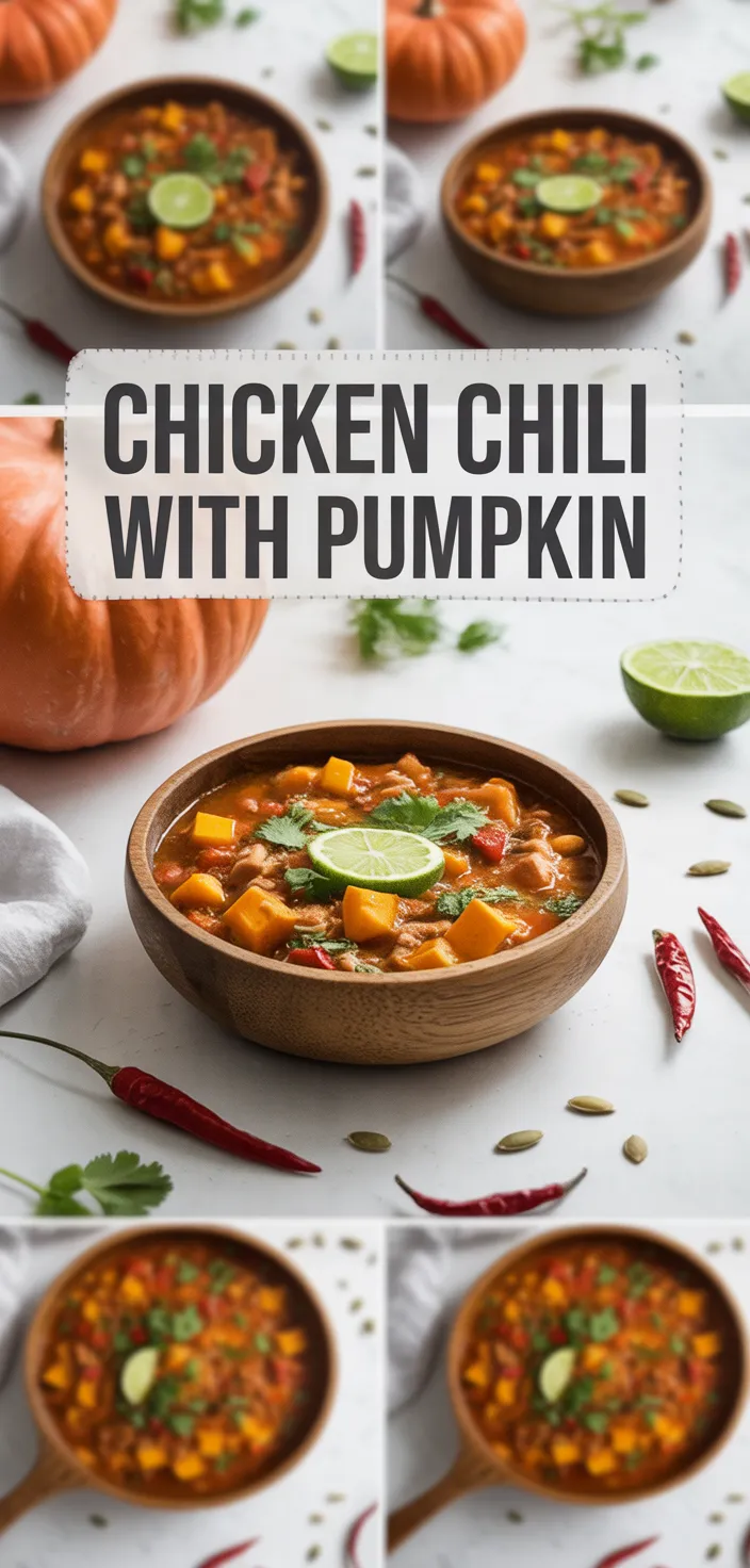 A photo of Chicken Chili With Pumpkin Recipe