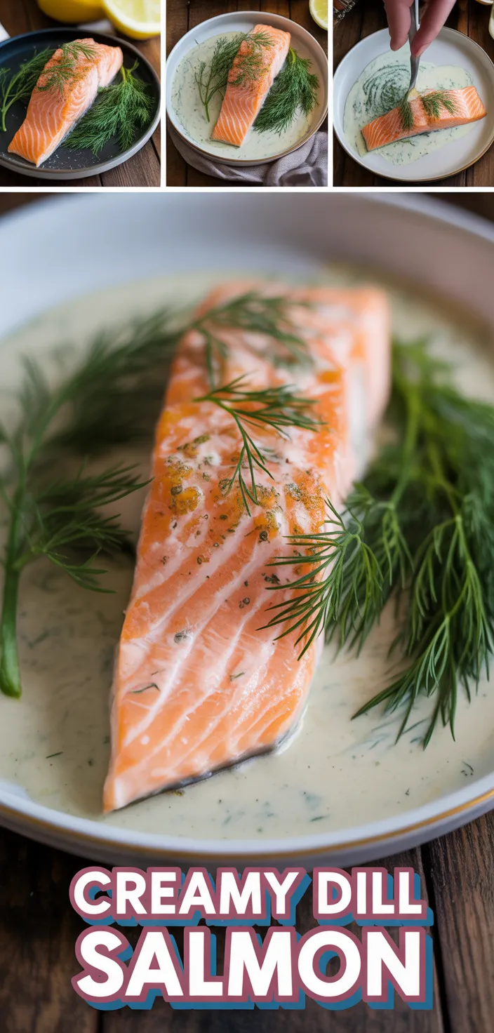 A photo of Creamy Dill Salmon Recipe