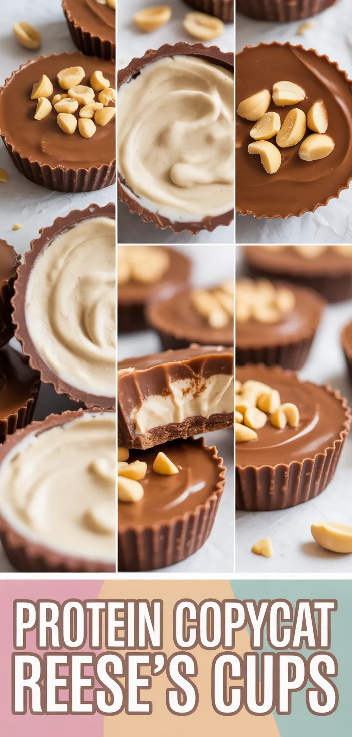A photo of Protein Copycat Reese's Cups Recipe