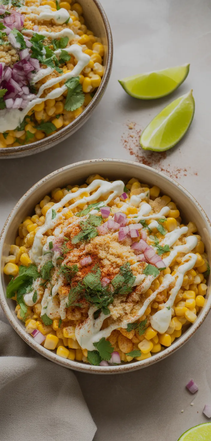 Ingredients photo for Vibrant Mexican Street Corn Salad: Perfect For Parties Recipe