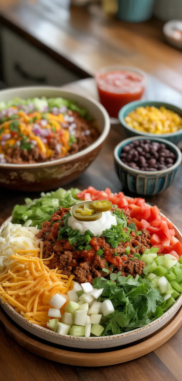 Ingredients photo for Walking Taco Casserole: A Fiesta Of Flavors In Every Bite Recipe