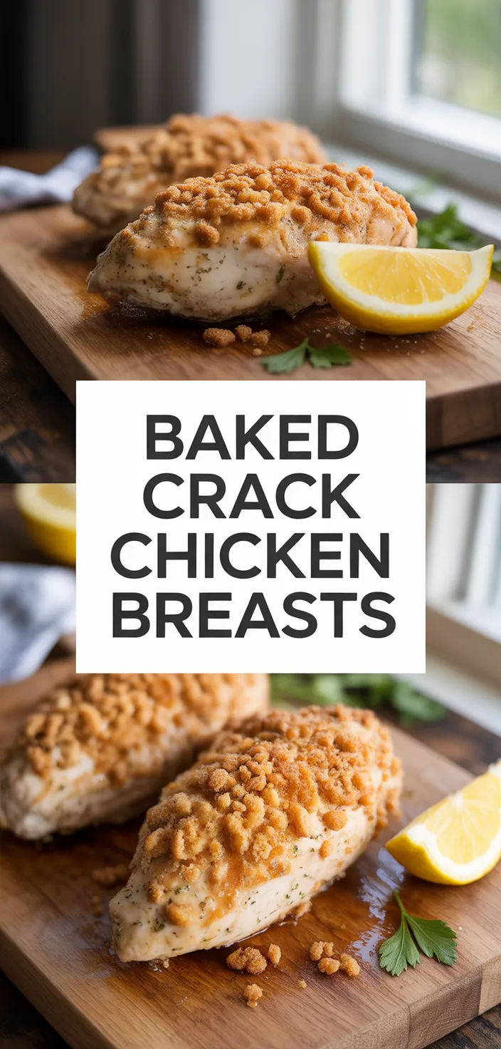 A photo of Baked Crack Chicken Breasts Recipe