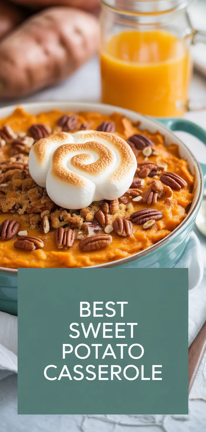 A photo of Best Sweet Potato Casserole Recipe