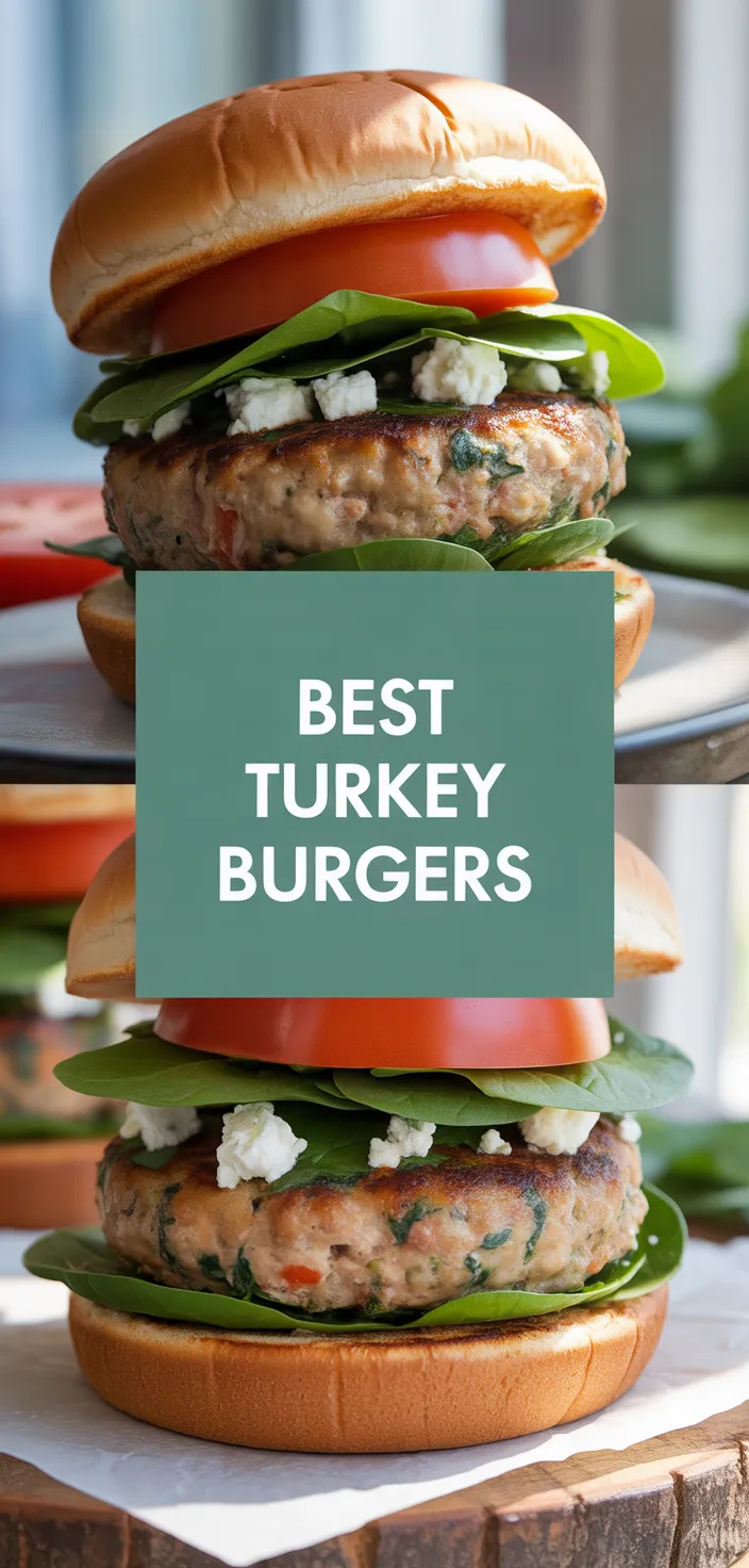 A photo of Best Turkey Burgers Recipe
