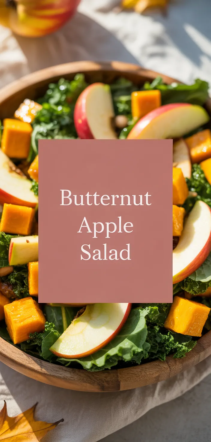 A photo of Fall Harvest Salad With Butternut Squash And Apple Recipe