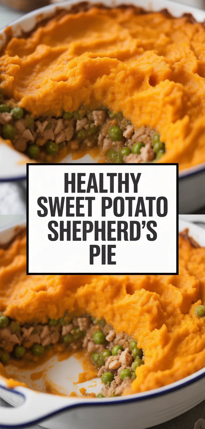 A photo of Healthy Sweet Potato Shepherd's Pie Recipe