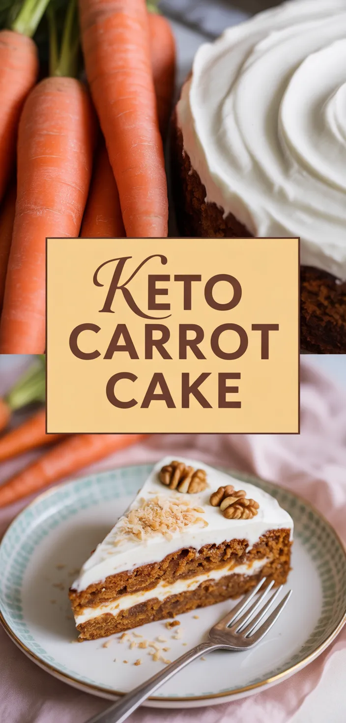 A photo of Keto Carrot Cake Recipe