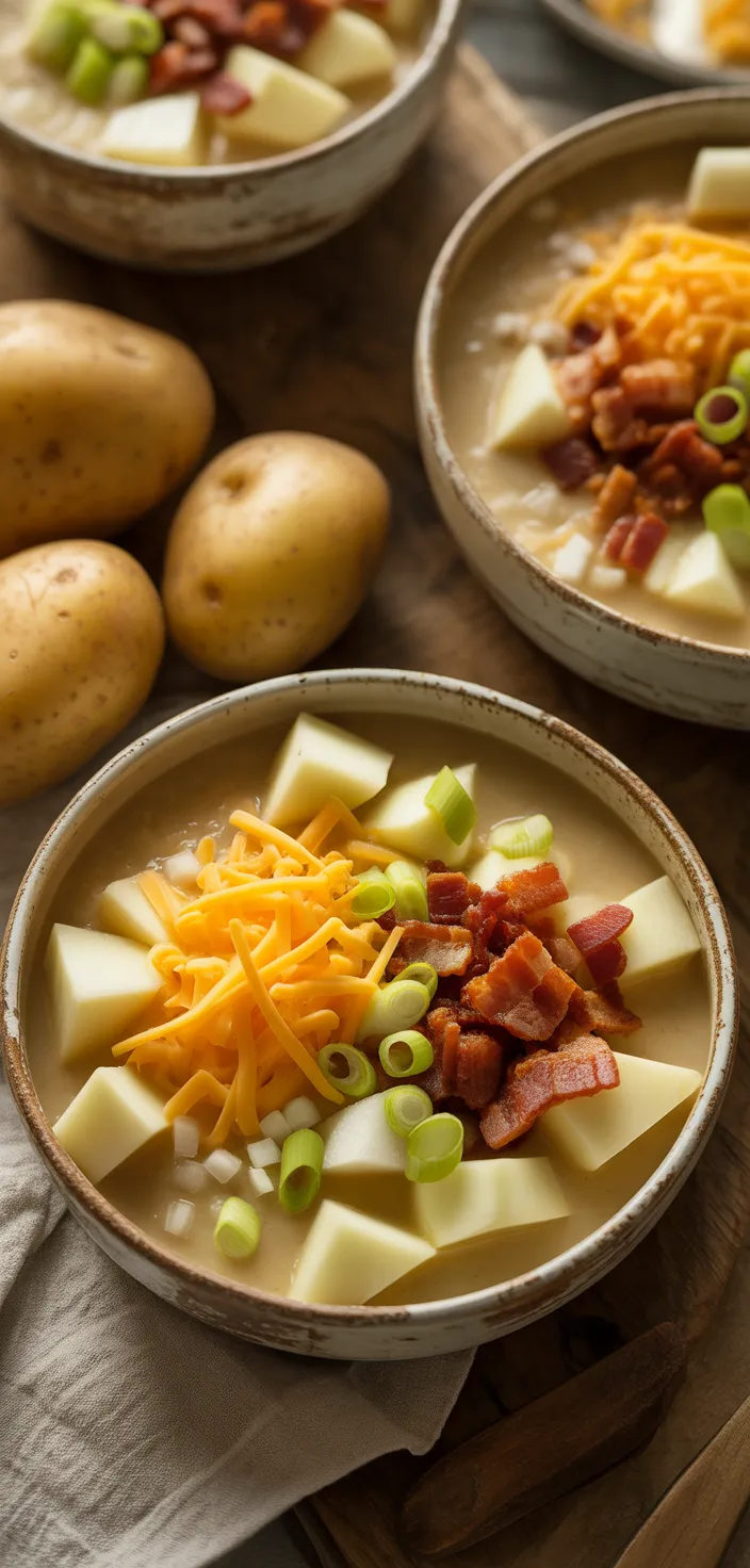 Ingredients photo for Crock Pot Crack Potato Soup Recipe