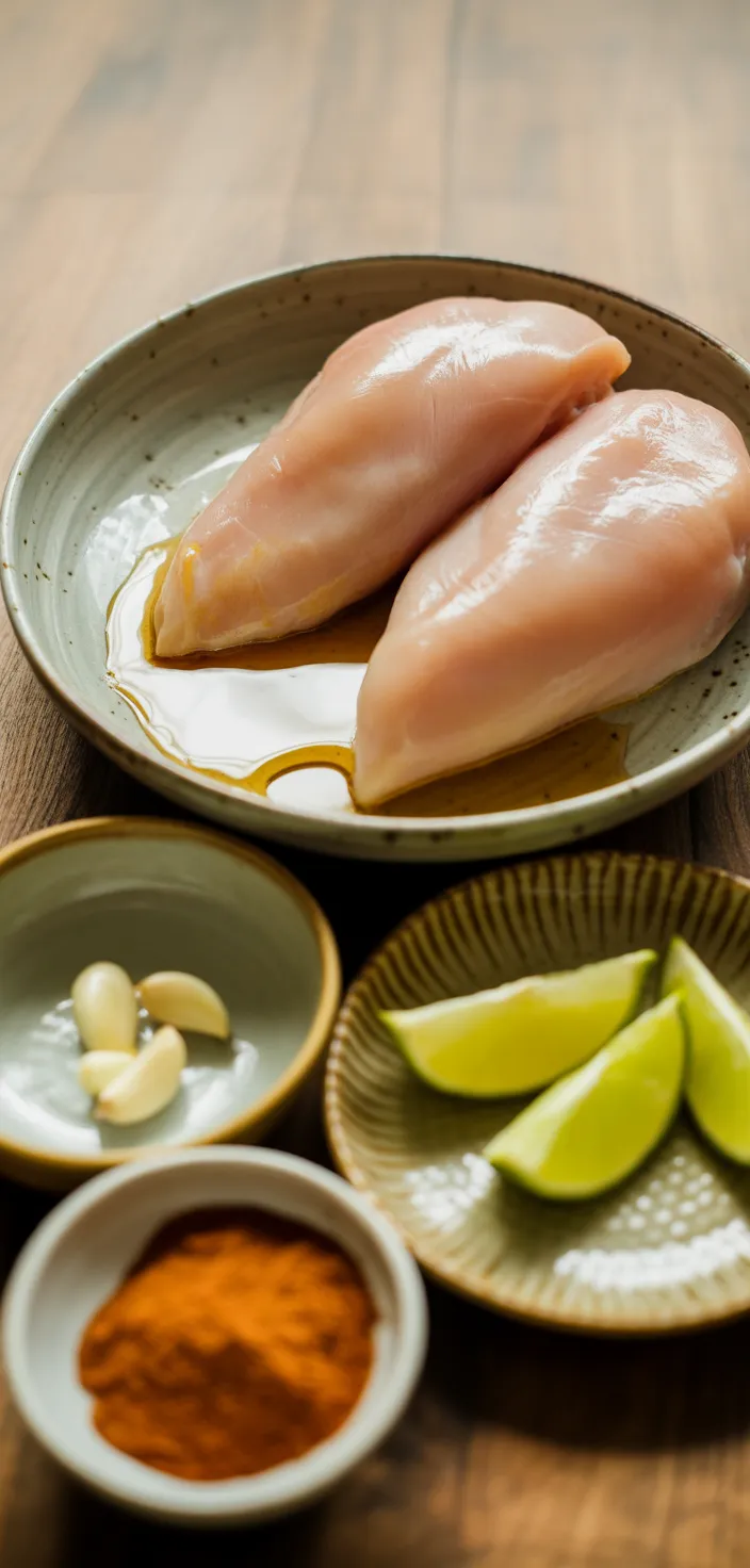 Ingredients photo for Slow Cooker Honey Lime Shredded Chicken Recipe