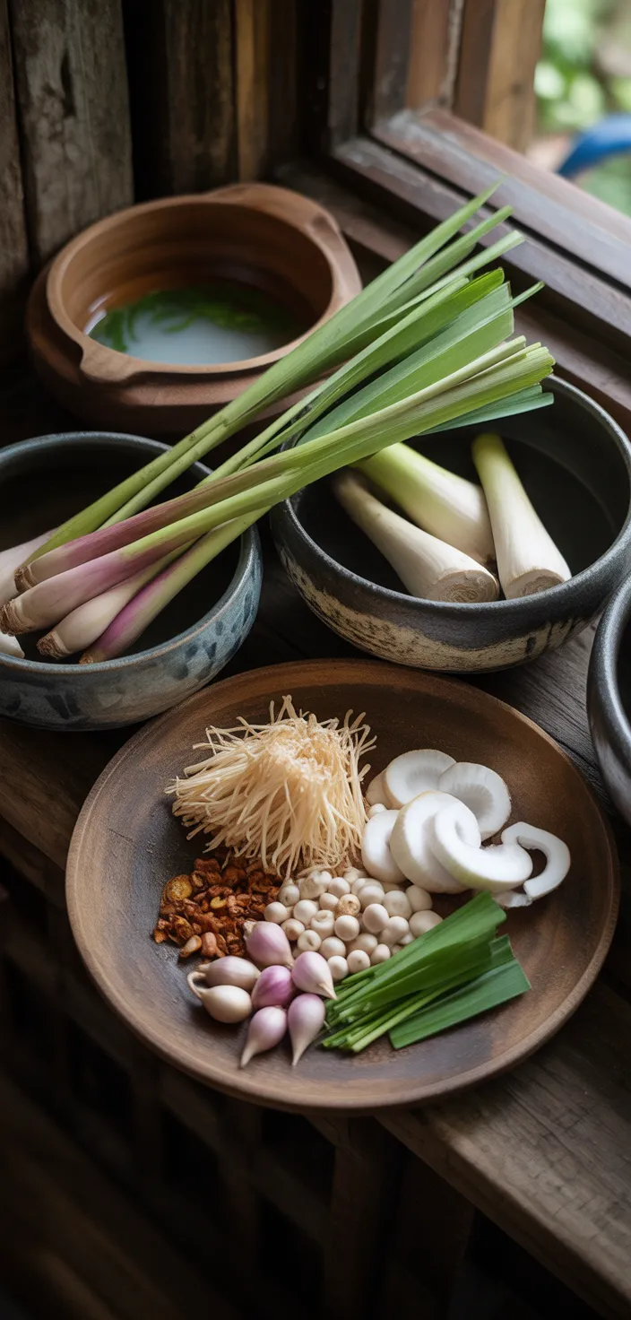 Ingredients photo for The Best Thai Coconut Soup Recipe