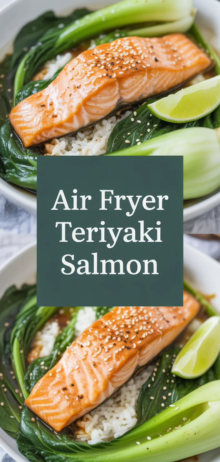 A photo of Air Fryer Teriyaki Salmon Recipe
